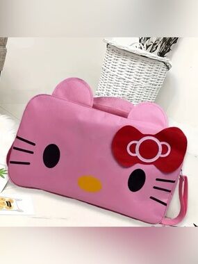 Pink hello kitty new workout tag weekender tote luggage style bag purse